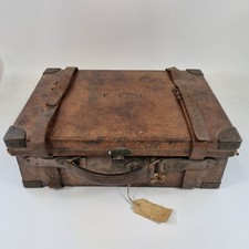Antique James Purdy & Sons Leather Cartridge Magazine Case 41.8cm wide