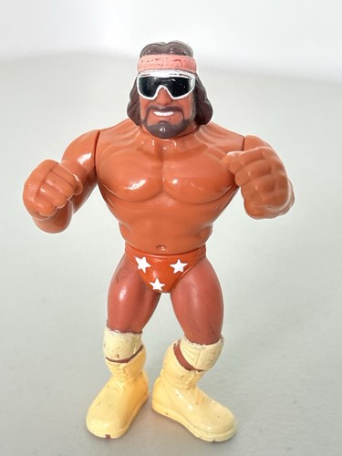 Vintage WWF Hasbro Macho Man Randy Savage Series 1...