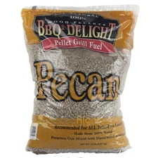 BBQR's Delight Pecan Flavor BBQ Wood Pellets Grill Fuel 20 Lb Bag All Natural