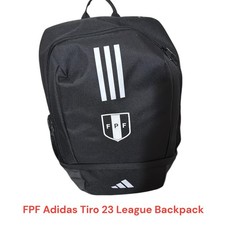 This Is An Adidas Tiro 23 League Backpack In Black Along with A FPF Crest. New