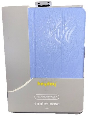 heyday Folding Folio Case for iPad Air/Pro 11 Periwinkle Blue Stand Holder