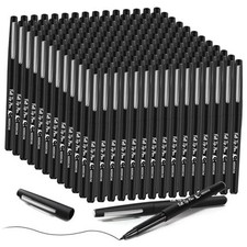 Pcs Black Felt Tip Pens Bulk 0.7mm Medium Point Felt Pens Journal Planner 200