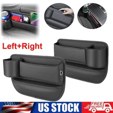 Car Truck Seat Gap Catcher Filler Console Storage Box Organizer Phone Holder Bag
