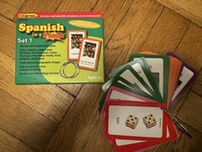 Spanish In A Flash Set 1 - Flash cards