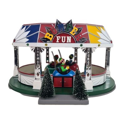   Department 56 Snow Village Animated Bumper Fun Ride 52500 Vintage Accessories