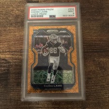 2020 Prizm Ceedee Lamb Lazer Prizm Rookie