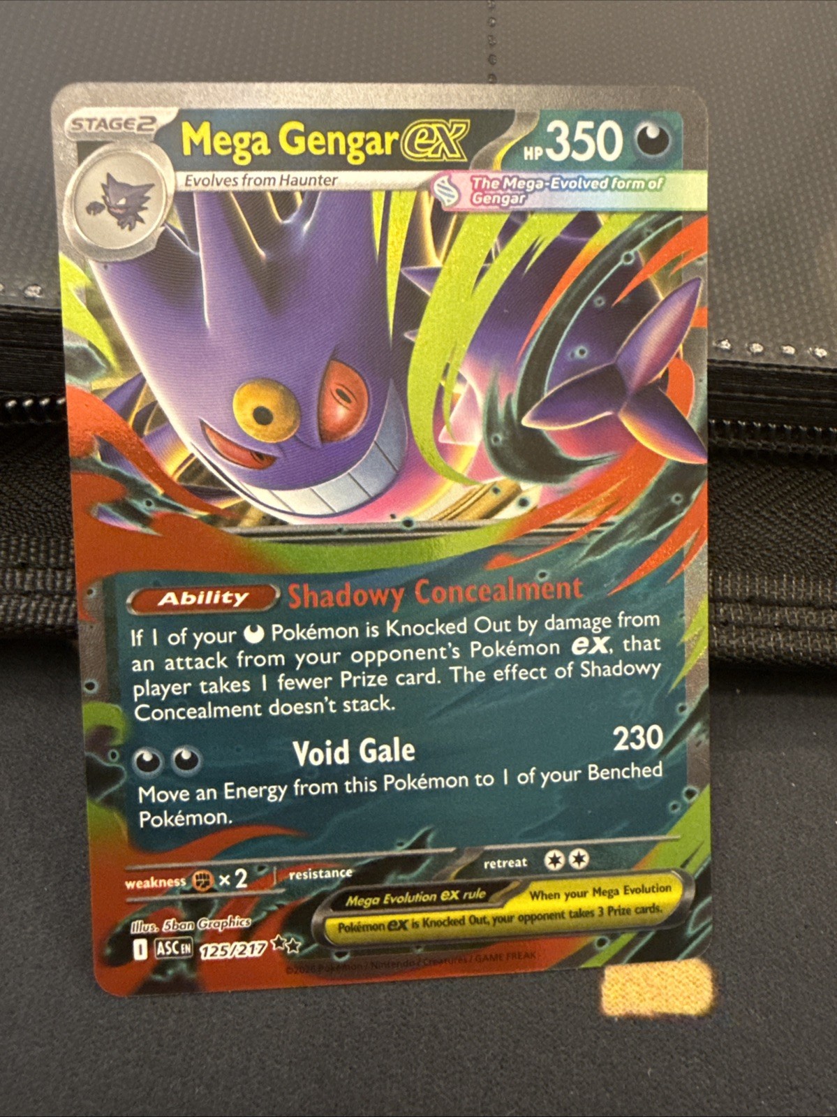 Pokémon TCG Mega Gengar ex - 125/217 - ME: Ascended Heroes (ASC)