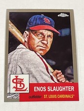 2022 Topps Chrome Anniversary Baseball #149 - Enos Slaughter - Cardinals