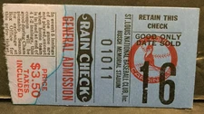 1970's St Louis Cardinals General Admission Ticket Stub $3.50 Price Sku685D