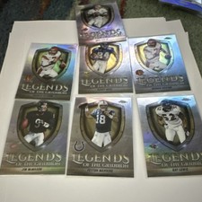 Leaf Legends of the Gridiron Doug Flutie Randy Moss Peyton Manning NFL Card Lot