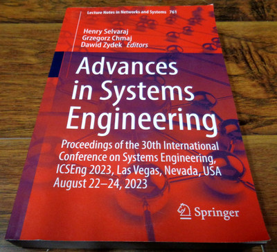 ADVANCES IN SYSTEMS ENGINEERING SELVARAJ CHMAJ ZEYDEK {SPRINGER 2023) EXC TPB