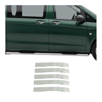 Chrom TüRgriff Blende FüR Mercedes Vito W447 2014-2026 Edelstahl 5Tlg