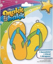 Colorbok Makit  Bakit Suncatcher Kit: Flip Flops