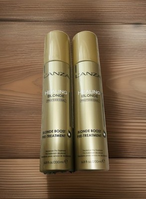 2 x Lanza Healing Blonde Boost Pre Treatment ~ 6.8  oz / 200 ml