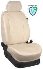 Mercedes W 124 S 124 C 124 Maß Sitzbezüge Komplettset: Kunstleder/Elfenbein