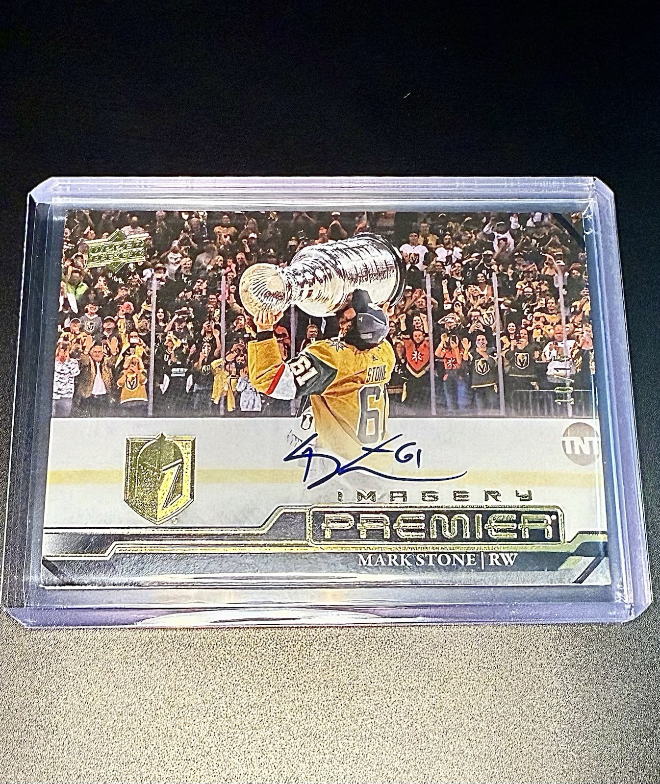 Mark Stone Vegas Golden Knights Stanley Cup Auto Card Limited /15