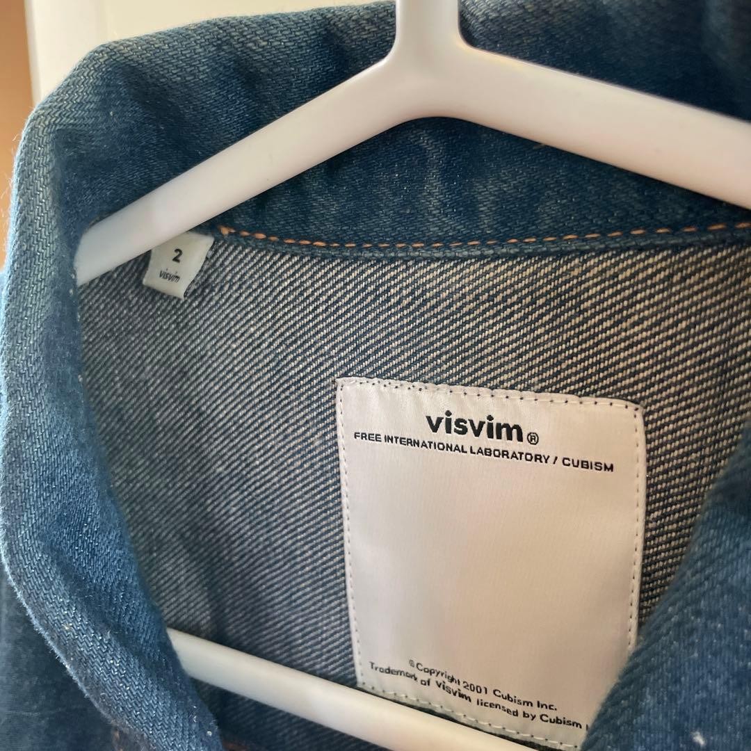 USED VISVIM DENIM JACKET ACCEPTABLE - image 3