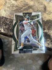 2025 Panini Select Jose Canseco Concourse Silver Prizm athletics