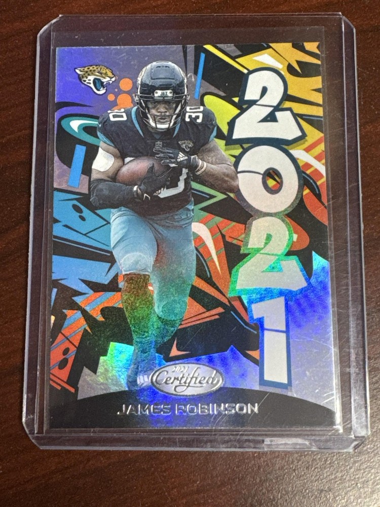 2021 Panini Certified #2021-9 James Robinson 2021