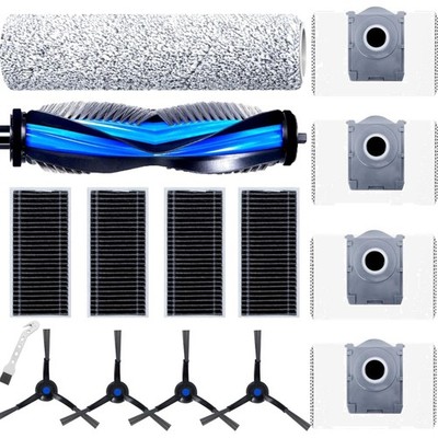 Ersatzset für Ecovacs Deebot X8 PRO OMNI, Filter, Staubbeutel, Bürsten, Rolle