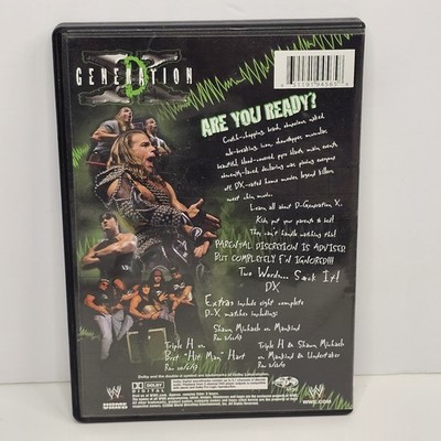 WWE - D Generation X (DVD, 2006) DX CHYNA TRIPLE H SHAWN MICHAELS