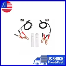 Flush Cleaner Adapter fit Car Fuel Injector Tester Pump Pressure Test Gas Nozzle