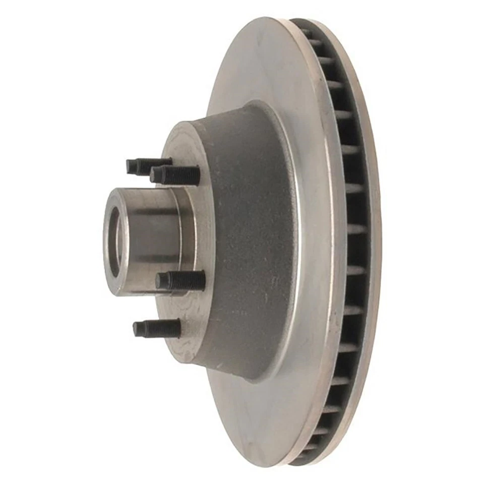 Front Kit Brake Rotor and Hub & Metallic Brake Pads For 1974 Dodge Monaco - Image 3 of 4