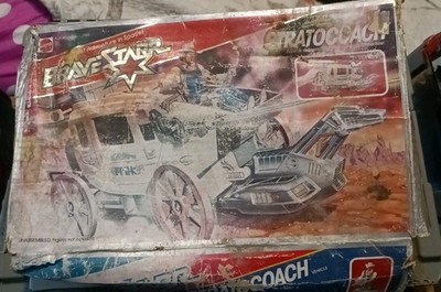 1986 BraveStarr  Stratocoach  Box Damaged 