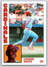 1984 Topps - Lonnie Smith #580