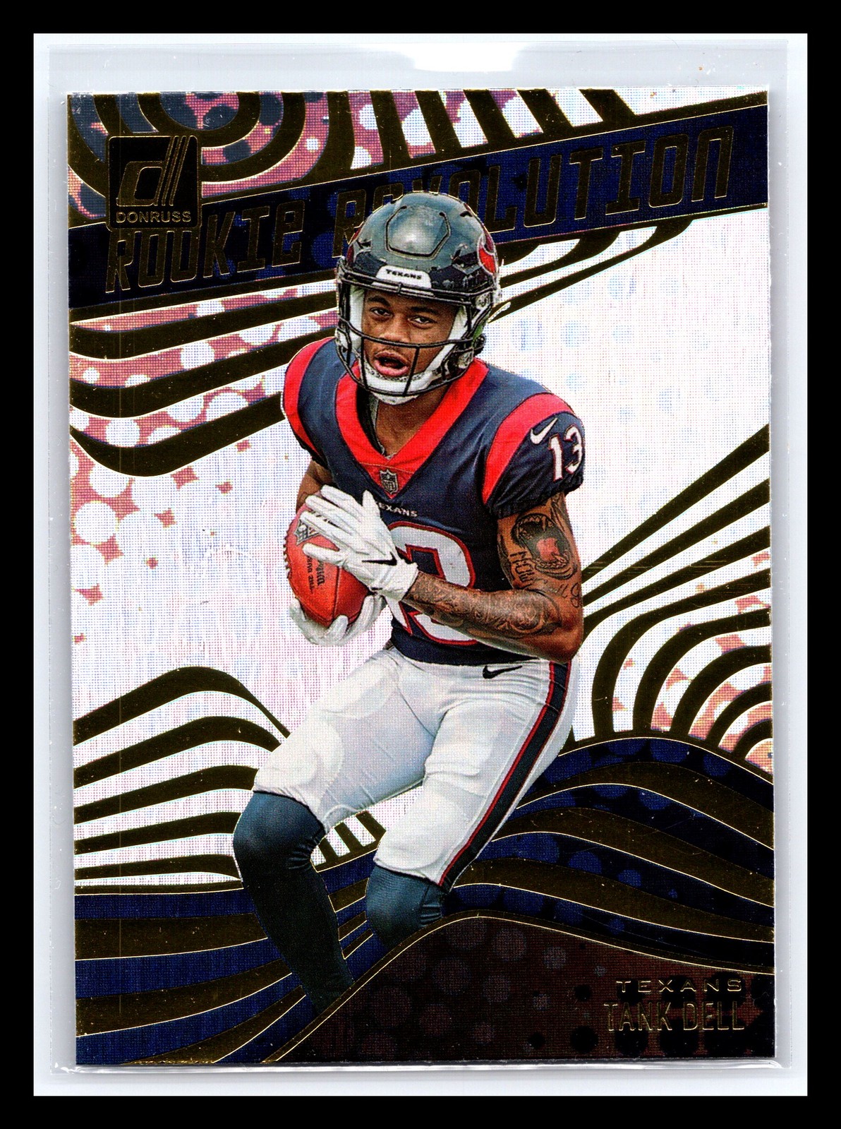 2023 Donruss #RR-39 Tank Dell Rookie Revolution Houston Texans