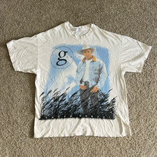 90s Garth Brooks Raising Horses Concert Tour T-Shirt Large Single Stitch 2XL