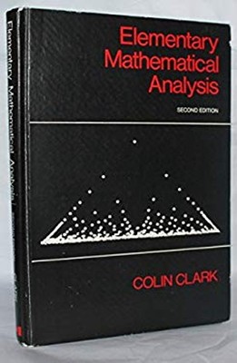 Elementare Mathematische Analyse Hardcover Colin Clark