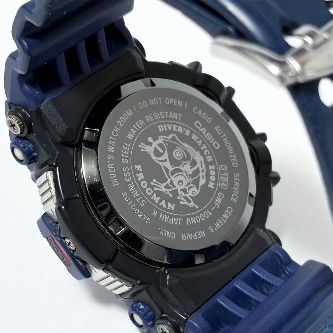 CASIO G-SHOCK GWF-1000NV-2JF FROGMAN MEN IN NAVY Limited Model
