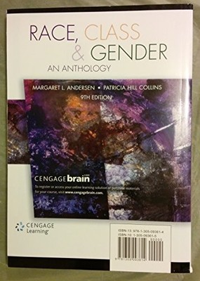 Race Class and Gender An Antho - Paperback - VERY GOOD