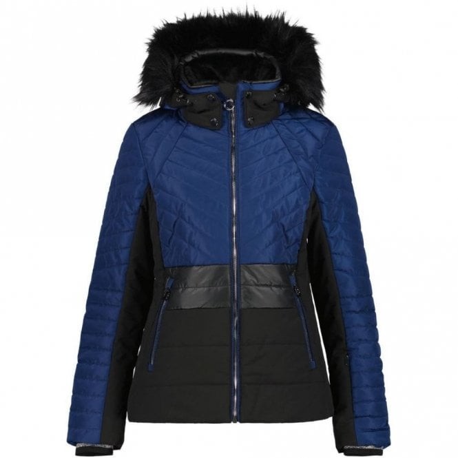 Luhta Womens Hakula Ski Jacket: Navy Blue: 10