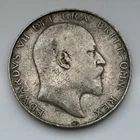 1910 Edward VII Half Crown — photo from another recent sale
