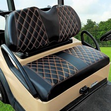 Golf Cart Diamond Seat Covers Kit, Fit for Club Car Precedent OEM Standard Front