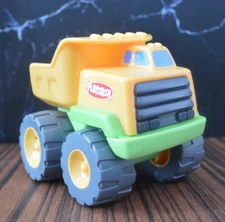 Playskool Dump Truck Toy with Rock Accessory – Vintage Toddler Construction