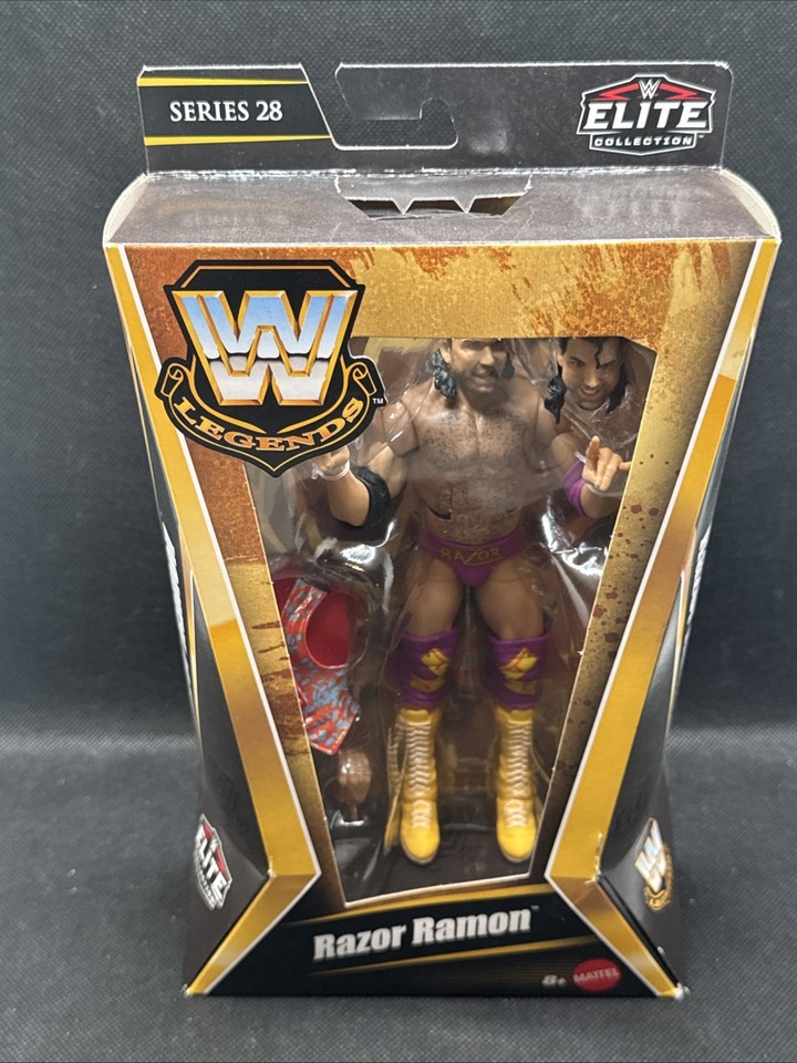 WWE Razor Ramon action figure 2025 Scott Hall Elite Legends Series 28 ...