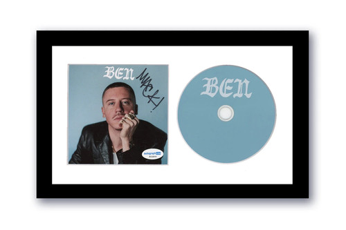 Macklemore Signed 7x12 Custom Framed CD Ben Autographed ACOA