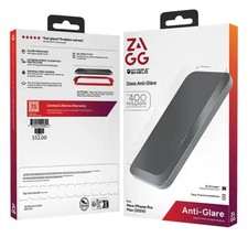ZAGG InvisibleShield Glass Anti-Glare Screen Protector iPhone 16 Pro Max Clear