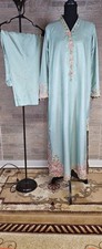 Long Shirt Style Mint Green Pakistani Dress