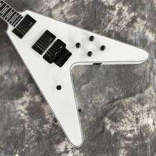 In Stock Floyd Rose Bridge Electric Guitar Black Hardware 2H Pickups Fast Ship