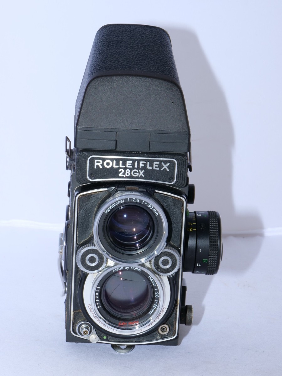 Rolleiflex 2.8GX Planar 6x6cm TLR film camera. 90* Prism Rolleiflex 2.8GX Planar 6x6cm TLR film camera. 90* Prism