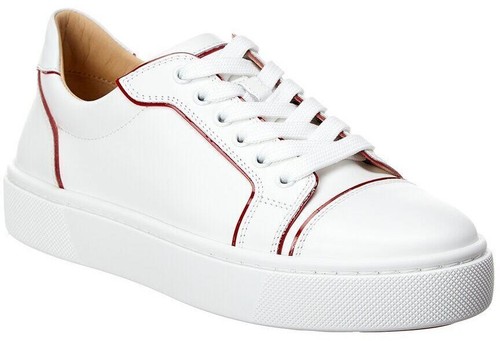Christian Louboutin Men\'s Arpoador Flat Sneaker Zinc Bianco Size 43.5 Christian Louboutin Arpoador Flat Zinc/Bianco Mens 8.5 US main image 3