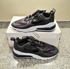 NIKE Air Max 270 React Black White Running Shoes CJ0619-002 Size 7.5W NEW✅