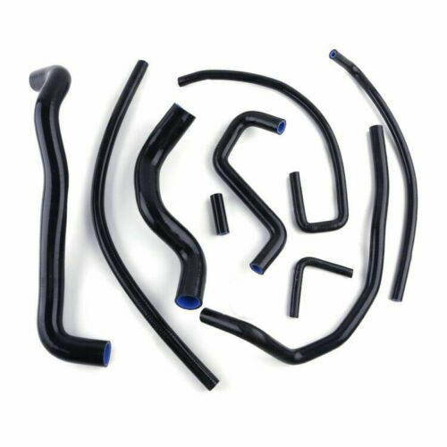 Black For 1992-1994 Chevy Corvette LT1 5.7L V8 Silicone Radiator Coolant Hose - Bild 1 von 2