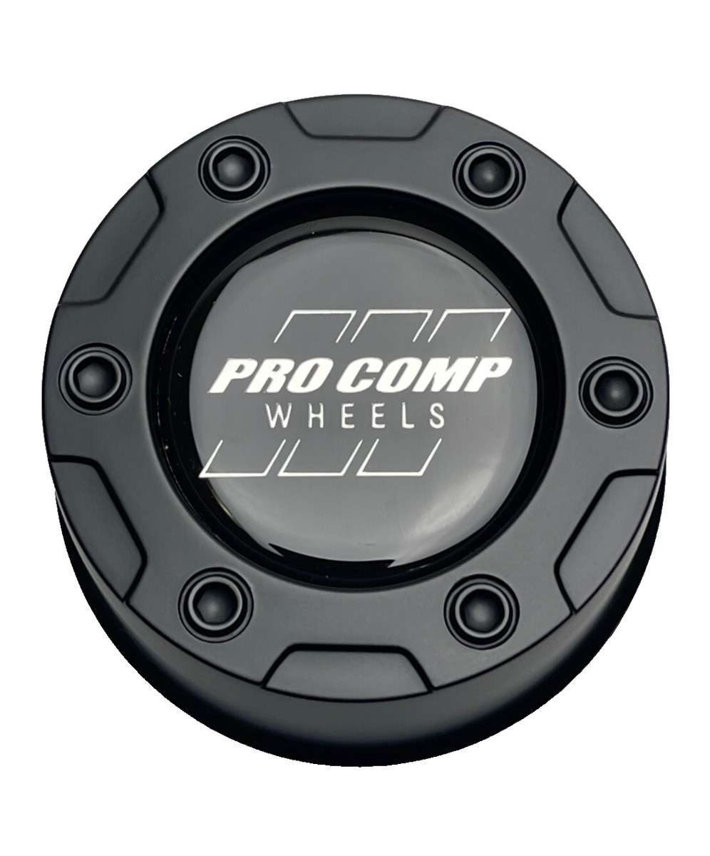 Pro Comp Satin Black Snap In Wheel Center Cap 8342142 | eBay