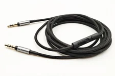 6.5ft Nylon Audio Cable with Mic For Hifiman Edition S Deva HE-R10 R10P Deva Pro