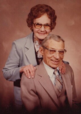Cute Old Elderly Couple Smiling in Studio Portrait Happy Senior Moment 1970s